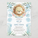 Search for jungle baptism invitations Lion