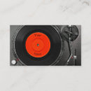 Search for vinyl record business cards Dj