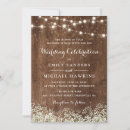 Search for babys breath wedding invitations Rustic