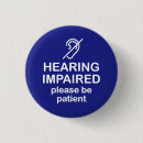 Search for disability awareness buttons Deaf