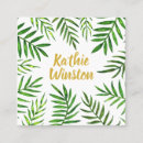 Search for horticulture business cards Greenery