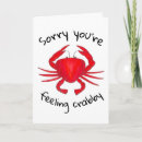 Search for sorry cards Crab