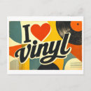 Search for vinyl record postcards Antique