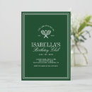Search for tennis party invitations For her