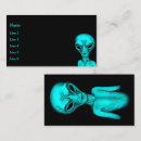 Search for alien ufo business cards Extraterrestrial