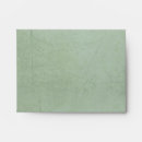 Search for sage green envelopes Return address