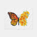 Search for poppy flower blankets Butterfly