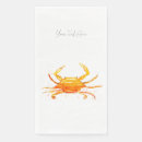 Search for crab napkins Beach party