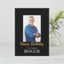 Search for black and white birthday cards Minimalist