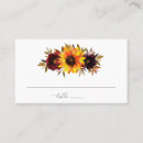 Search for sunflower place cards Fall autumn