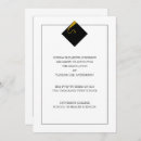 Search for college graduation announcement cards Black