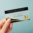 Search for clear business cards Luxury