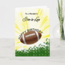 Search for football birthday cards Sport