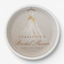 Search for bridal dress plates Elegant bridal shower
