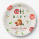 Search for oh baby plates Neutral baby shower