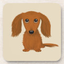 Search for dog coasters Dachshund