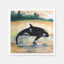 Search for orca whale Watercolor