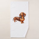Search for dachshund bath towels Wolf