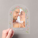 Search for acrylic save the dates Wildflower