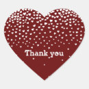 Search for confetti wedding stickers Red