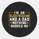 Search for electrician stickers Dad