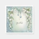 Search for lily of the valley napkins Floral