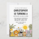 Search for explorer birthday invitations Safari