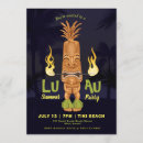 Search for tiki birthday invitations Beach