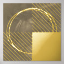 Search for metallic gold foil posters Abstract