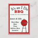 Search for i do bbq wedding invitations Country