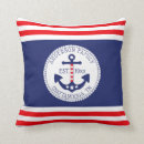 Search for red white blue pillows Anchor