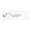 Search for gold return address labels Rustic