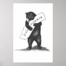 Search for california bear posters I love you california