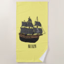 Search for pirate beach towels Ship