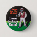 Search for vintage political buttons Satire