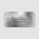 Search for silver name tags Luxury