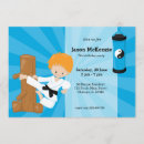 Search for tae kwon do invitations Boy