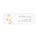 Search for daisy return address labels Floral