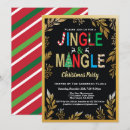 Search for gold black christmas invitations Red
