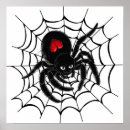 Search for black widow spider art Spooky