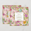 Search for colors for 70th birthday Floral