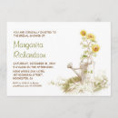 Search for watering can bridal shower invitations Rustic