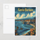 Search for vintage santa barbara postcards Travel