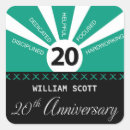 Search for 20th anniversary stickers Black