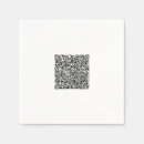 Search for branded napkins Qr code