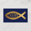 Search for christian fish business cards Religion