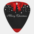 Search for christmas guitar picks Red