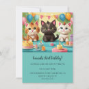 Search for cat birthday invitations Fun