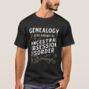 Search for genealogy tshirts Historian