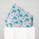 Search for blue dolphin tissue paper Sea